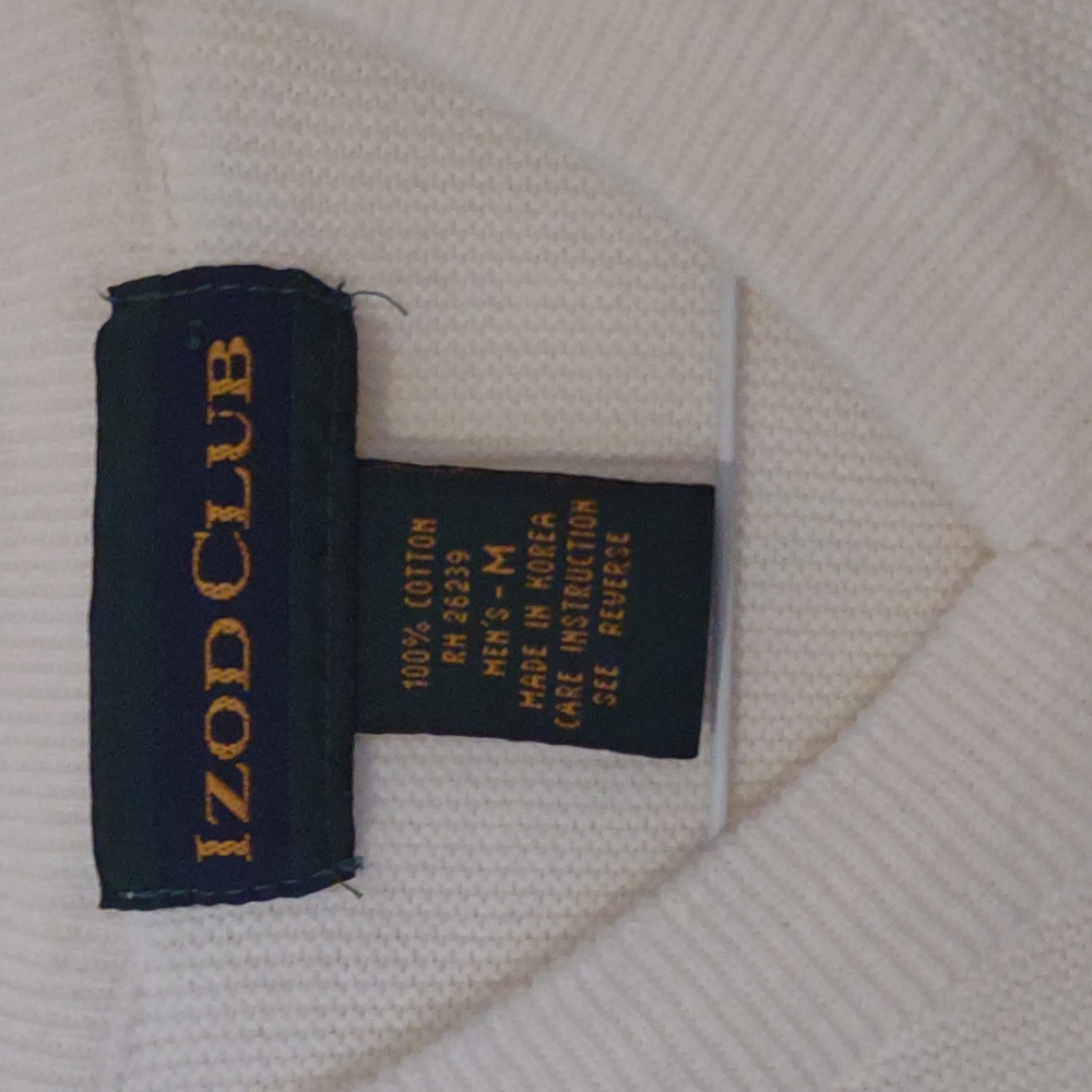 IZOD | 100% Cotton Sweater Vest - Picture 2 of 3